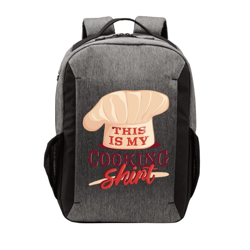 This Is My Cooking Shirt Chef Vector Backpack
