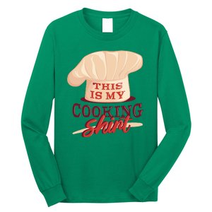 This Is My Cooking Shirt Chef Long Sleeve Shirt