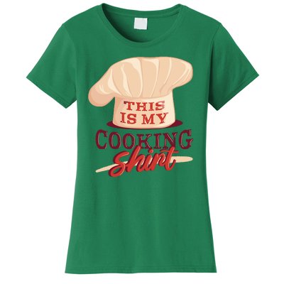 This Is My Cooking Shirt Chef Women's T-Shirt