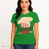 This Is My Cooking Shirt Chef Womens T-Shirt