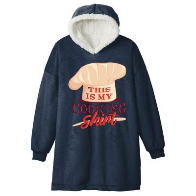 This Is My Cooking Shirt Chef Hooded Wearable Blanket