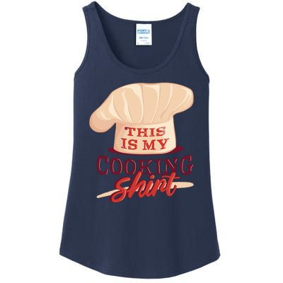 This Is My Cooking Shirt Chef Ladies Essential Tank