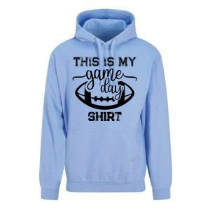 This Is My Game Day Great Gift Football Tops This Is My Game Day Gift Unisex Surf Hoodie