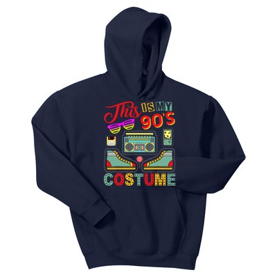 This Is My 90s Costume 1990s Retro Vintage 90s Party Kids Hoodie