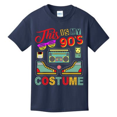 This Is My 90s Costume 1990s Retro Vintage 90s Party Kids T-Shirt