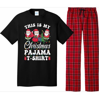 This Is My Santa Lovers Christmas Pajama Gift Pajama Set