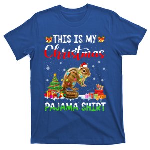 This Is My Christmas Pajama Squirrel Lover Xmas Lights Meaningful Gift T-Shirt