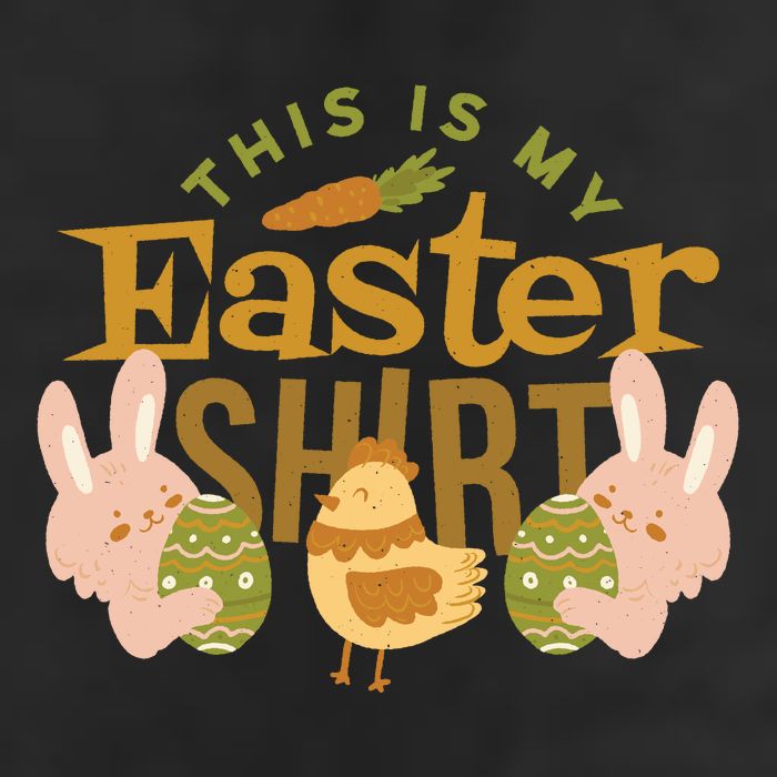 This Is My Easter Shirt 7 Panel Mesh Trucker Snapback Hat