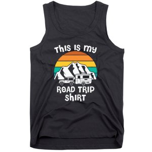 This Is My Road Trip RV Camping Gift Tank Top