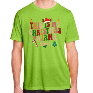 This Is My Christmas Pajama Adult ChromaSoft Performance T-Shirt