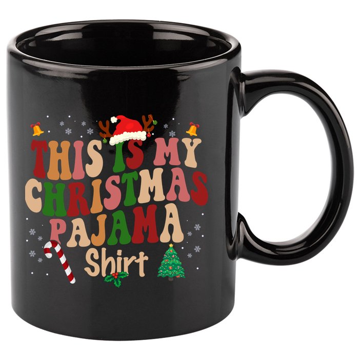 This Is My Christmas Pajama 11oz C Handle Ceramic Mug
