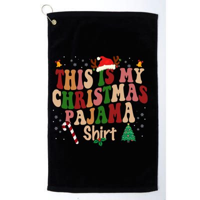 This Is My Christmas Pajama Golf Towel