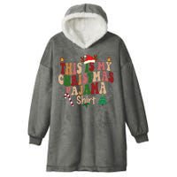 This Is My Christmas Pajama Hooded Wearable Blanket