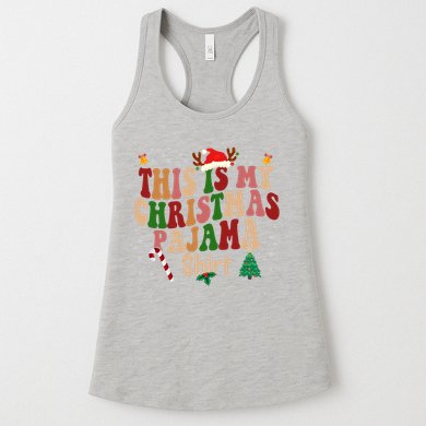 This Is My Christmas Pajama Womens Tank Top