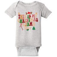 This Is My Christmas Pajama Baby Bodysuit