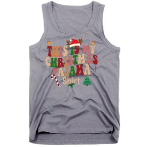 This Is My Christmas Pajama Tank Top