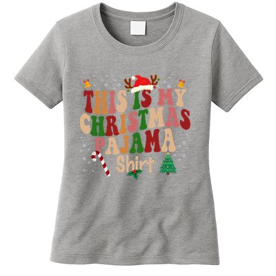 This Is My Christmas Pajama Womens T-Shirt