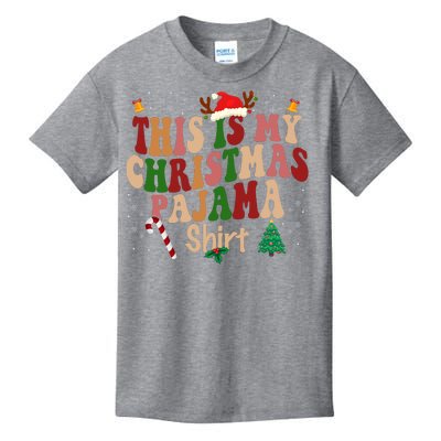 This Is My Christmas Pajama Kids T-Shirt