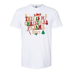 This Is My Christmas Pajama Softstyle CVC T-Shirt