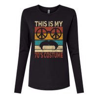 This Is My 70s Costume 70 Styles 70's Disco 1970s Outfit Womens Cotton Relaxed Long Sleeve T-Shirt