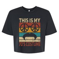 This Is My 70s Costume 70 Styles 70's Disco 1970s Outfit Bella+Canvas Jersey Crop Tee