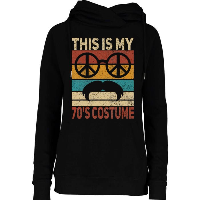 This Is My 70s Costume 70 Styles 70's Disco 1970s Outfit Womens Funnel Neck Pullover Hood