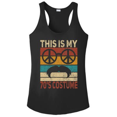 This Is My 70s Costume 70 Styles 70's Disco 1970s Outfit Ladies PosiCharge Competitor Racerback Tank