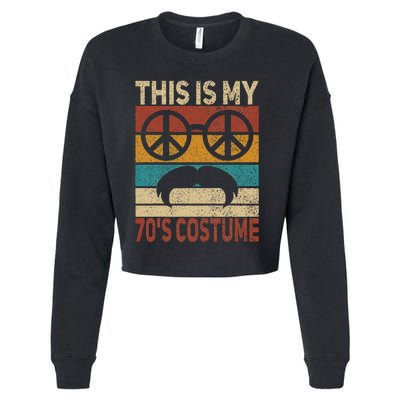 This Is My 70s Costume 70 Styles 70's Disco 1970s Outfit Cropped Pullover Crew