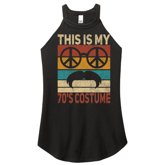 This Is My 70s Costume 70 Styles 70's Disco 1970s Outfit Women's Perfect Tri Rocker Tank