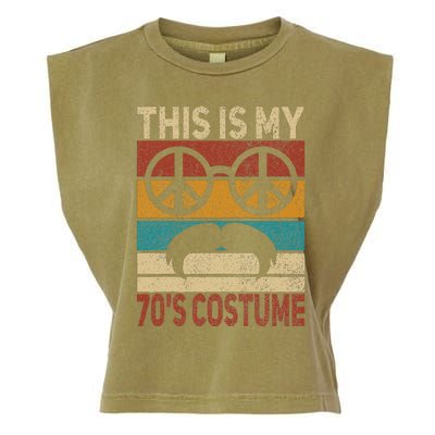 This Is My 70s Costume 70 Styles 70's Disco 1970s Outfit Garment-Dyed Women's Muscle Tee