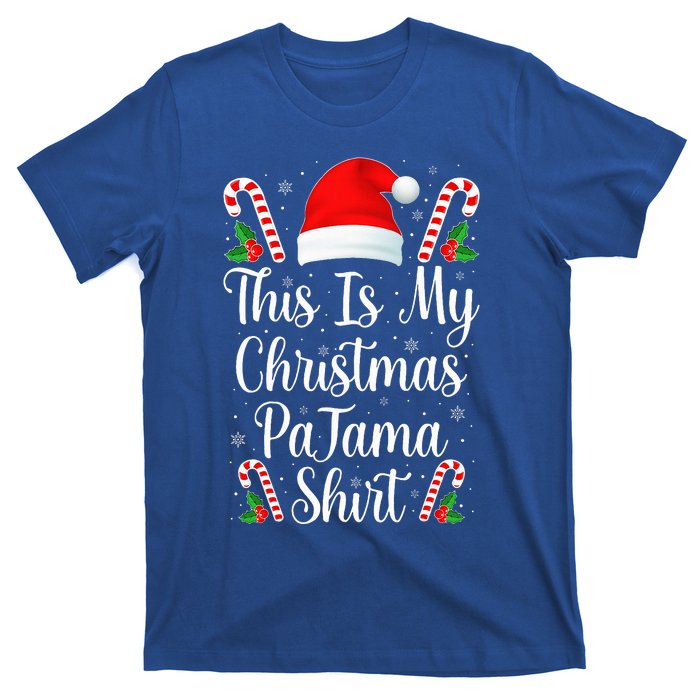 This Is My Christmas Pajama Funny Family Matching Xmas  T-Shirt