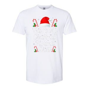 This Is My Christmas Pajama Funny Family Matching Xmas  Softstyle CVC T-Shirt