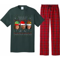 This Is My Ugliest Christmas Sweater Funny Joe Biden Kamala Pajama Set