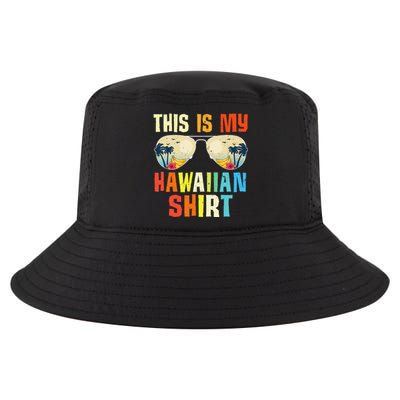 This Is My Hawaiian Tropical Summer Party Hawaii Cool Comfort Performance Bucket Hat