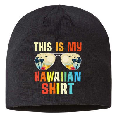 This Is My Hawaiian Tropical Summer Party Hawaii Sustainable Beanie