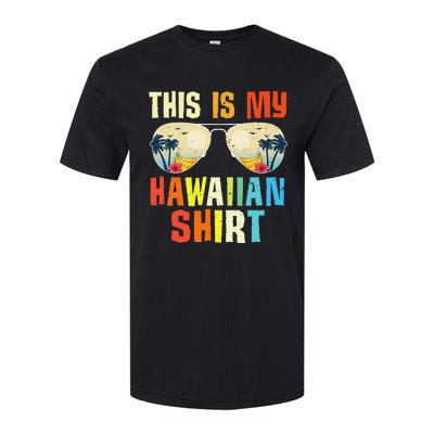 This Is My Hawaiian Tropical Summer Party Hawaii Softstyle® CVC T-Shirt