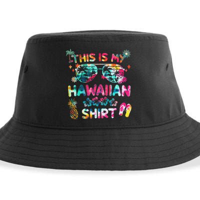 This Is My Hawaiian summer vacation Sustainable Bucket Hat