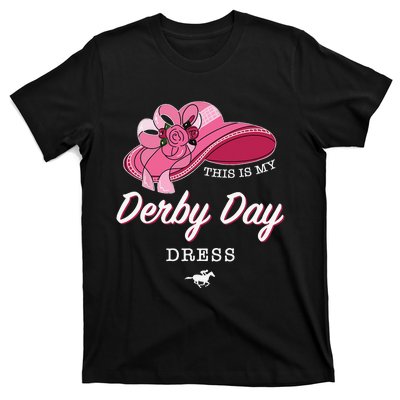 This is my Derby Day Dress Horse Racing Funny Derby Day T-Shirt