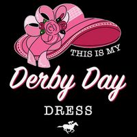 This is my Derby Day Dress Horse Racing Funny Derby Day City Backpack