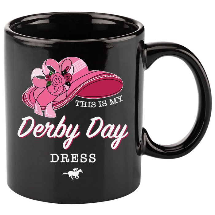 This is my Derby Day Dress Horse Racing Funny Derby Day 11oz C Handle Ceramic Mug