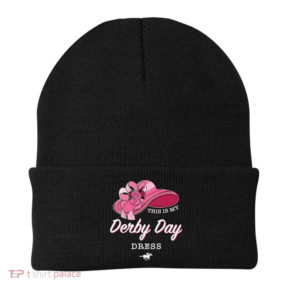 This is my Derby Day Dress Horse Racing Funny Derby Day Beanie