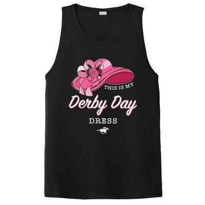 This is my Derby Day Dress Horse Racing Funny Derby Day PosiCharge Competitor Tank