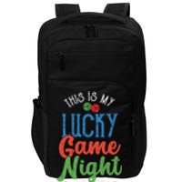 This Is My Lucky Game Night Outfit | Poker Casino | Gambling Impact Tech Backpack