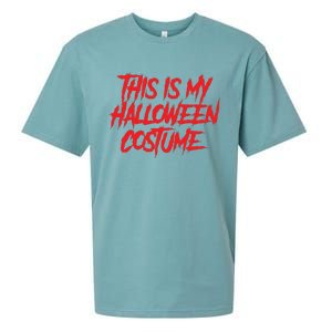 This Is My Halloween Costume Sueded Cloud Jersey T-Shirt