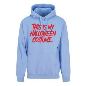 This Is My Halloween Costume Unisex Surf Hoodie