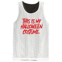 This Is My Halloween Costume Mesh Reversible Basketball Jersey Tank