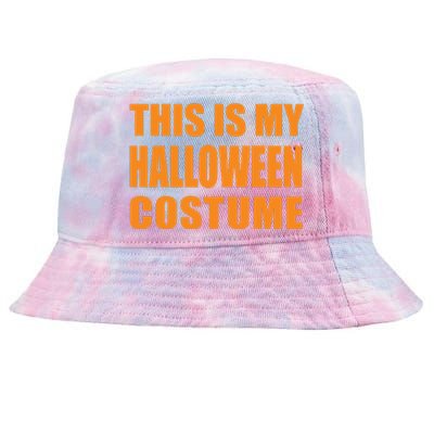 This Is My Halloween Costume Kids Tie-Dyed Bucket Hat