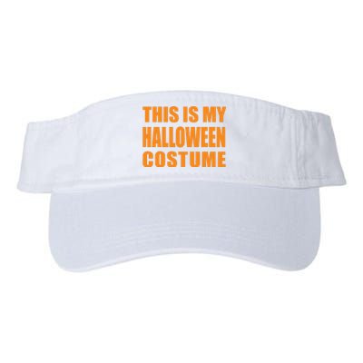 This Is My Halloween Costume Kids Valucap Bio-Washed Visor