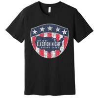 This Is My Election Night Pajama Us Flag Graphic Premium T-Shirt