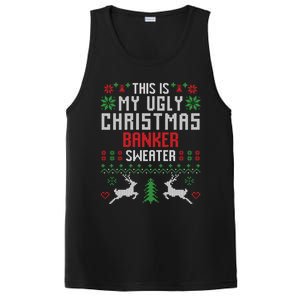 This Is My Ugly Christmas Banker Sweater Gift PosiCharge Competitor Tank